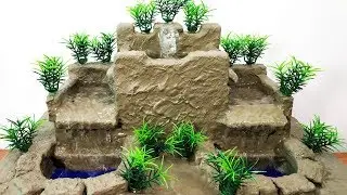 How to make amazing waterfall fountain water fountain