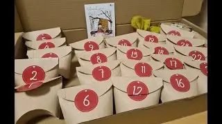 Adventes kalendāra atvēr&scaron;ana 2021 / Yarn Advent Calendar HDY