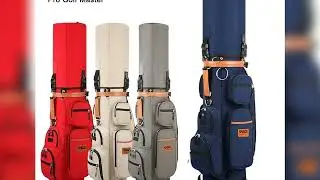 #PGM Golf Multi-functional Tug Ball Bags with Password Lock Golf Checked Aviation Bag Thermostatic