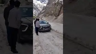 creta snow drive #shorts #trending #shortsvideo #creta #hyundai @jpvlogs9308 @shivamrawat4930