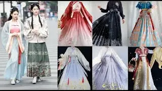 Wearing Traditional Chinese Clothes Hanfu In Public 汉时装在中国的街头