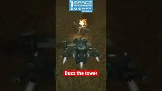 Permission to buzz the tower? 🔩 Space Engineers 🎮 PS4, Xbox
