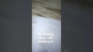 My drawing when I am starting it vs my drawing when I am finishing it # shorts # trending # drawing