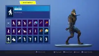NEW DIRE SKIN WITH ALL OF MY SEASON EMOTES