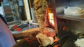 chicken shawarma 🤤🌯🔥  from road side shop #streetfood