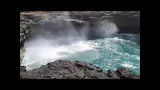 Devil's Tears Spray, Nusa Lembongan, Bali, Indonesia