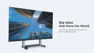Big Ideas that Move the World - ViewSonic Foldable All-in-One LED Display