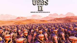 22000 Chunk Norriss VS 22000 Wild Mans. Ultimate Epic Battle Simulator 2  UEBS 2