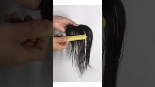 How to style French bangs?