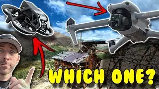 DJI Air 3 VS. The Avata Drone - What You Need To Know Before You BUY!