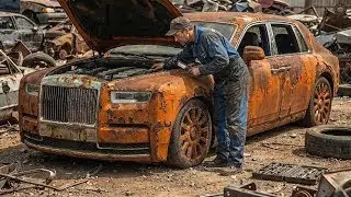 ASMR Car Restoration! Full Restoration of a Rolls-Royce Phantom from Total Disrepair to Looking New