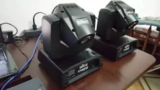 Cómo configurar Consola de Luces Chauvet Obey 70 con Intimidator Spot 155