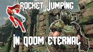 Doom Eternal but with Rocket Jumping