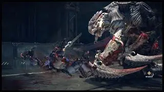 Space Marine 2 - Imperial Guard VS Tyranids - NPC Wars