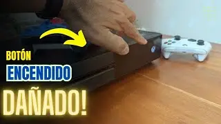 How to turn on Xbox One fat when the power button is damaged?