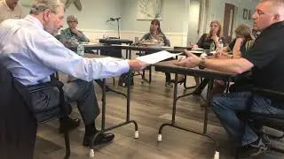Woodmen Hills Board of Directors Special Study Session, October 3rd, 2018