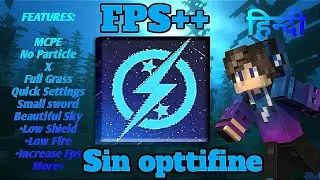Boost Your FPS in Minecraft PE with Optifine (2025) | Lag-Free Gameplay Guide Hindi