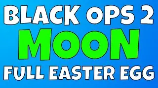 Black Ops 2 Moon Easter Egg Full Gameplay (Unreleased DLC 5)