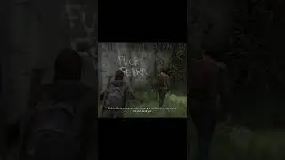 ellie talks about tagging walls in boston  #tlou #joelmiller #thelastofus #tloupart2