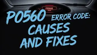 P0560 &ndash; System Voltage Malfunction