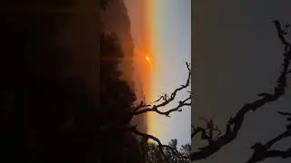 Sunset and Winterline ! #landour #mussoorie #dehradun #youtubeshorts #shorts #reels
