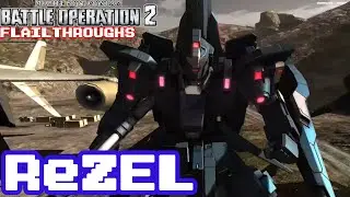 Gundam Battle Operation 2: Rob Finally Got The RGZ-95 ReZEL