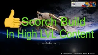 Destiny 2 Warlock Solar 3.0 Scorch Build in High LVL Content
