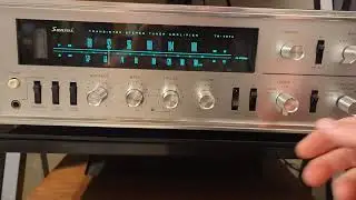 Sansui TR-707A Review | 1967 Vintage Receiver | Classic Hi-Fi with Center Channel Output