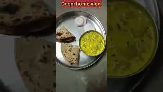 Desi Thali Ideas #torikisabji#salad#roti#shorts#deepihomevlog#dphomevlog