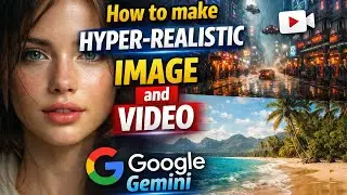 How to make hyper-realistic image and Video with Gemini