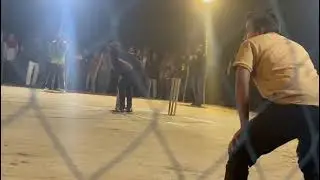 Short pitch cricket game.