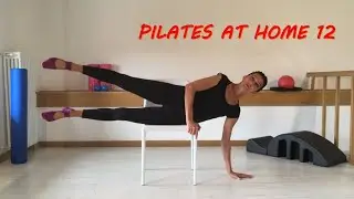 Pilates at home 12 (un allenamento completo, intenso e divertente con l'uso della sedia)