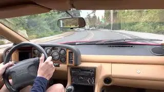 Lotus Esprit driving