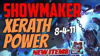 DWG Showmaker Plays Xerath Mid vs Anivia - Challenger Gameplay - New Items Season 11 - Liandry's