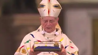 The restored Notre Dame Cathedral in Paris held its first Mass in five and a half years