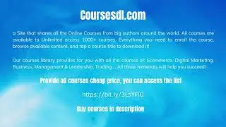 [Coursesdl.com] Only 35$ - Chase Chappell &ndash; Ecommerce Accelerator Course 2024