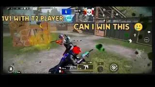 1V1 WITH T2 PLAYER 🥶 | CAN I WIN THIS 🥲| TORNADO PLAY 🥶