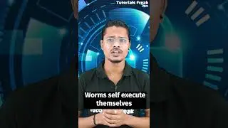 Virus VS Worms: 3 Most Important Differences 😱😱#virus #shorts