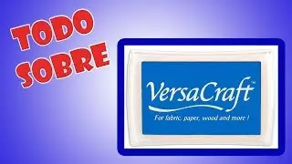Todo sobre: Tinta Versacraft de Tsukineko. Tinta para tela, papel, cartulina, madera y más.