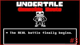 Undertale Genocide Route #3-Sans fight