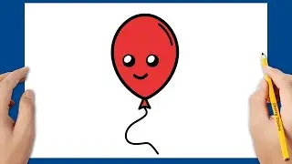 Comment dessiner un ballon kawaii | Dessins mignons et faciles