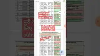 AMD Security Guard Final Results Out 2023! JTO Final list out 2023#amdfinalresult2023