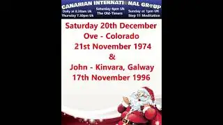 Ove from Colorado & John from Galway share for the Canarian International Group