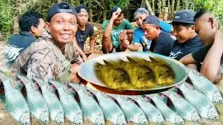 MUKBANG GEDEN || MENCARI IKAN SUNGAI LANGSUNG DI MASAK DI PINGGIRAN SUNGAI