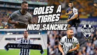 Goles de Nico S&aacute;nchez a Tigres
