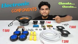 ₹500 Electronic Components Unboxing 🔥 | Beginners to Advanced Parts Explained | #andhrapradesh 