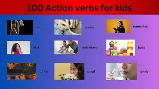 Action Verbs Vocabulary | Learn Action Verbs Vocabulary In English