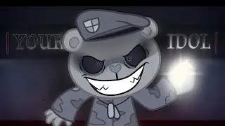 | YOUR IDOL | Animaci&oacute;n - Shorts ( Pop Y Fliqpy/Flippy ) Atrapados \ Happy Tree Friends / ESPA&Ntilde;OL 