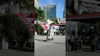 Sochi Boardwalk Sunny Day Walk   #shorts