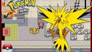 Como capturar zapdos no pokemon fire red #1 (com uma pokebola)